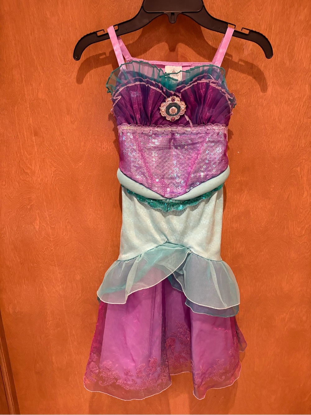 Disney Store The Little Mermaid Aerial Mermaid Dress Costume Size 4